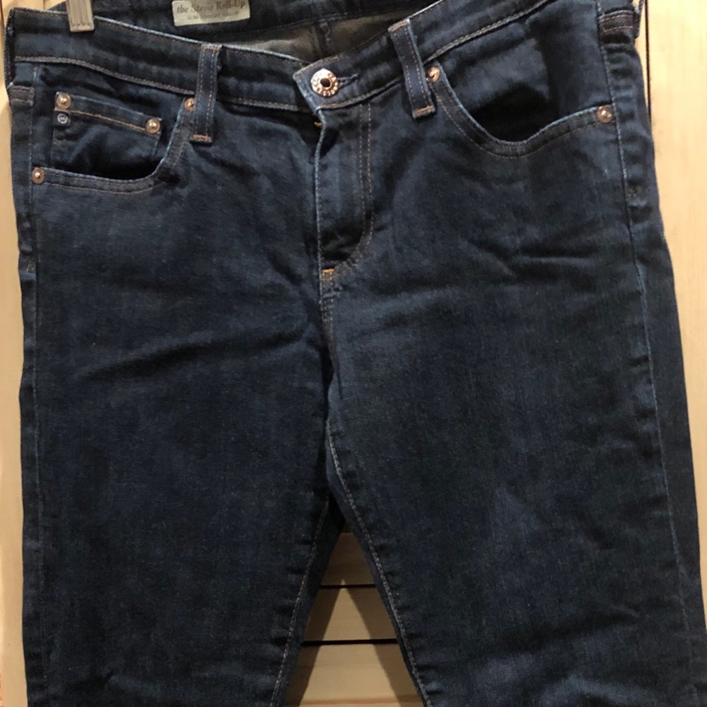 AG Golde cropped Jeans size 30 reg cuffed@ ankles